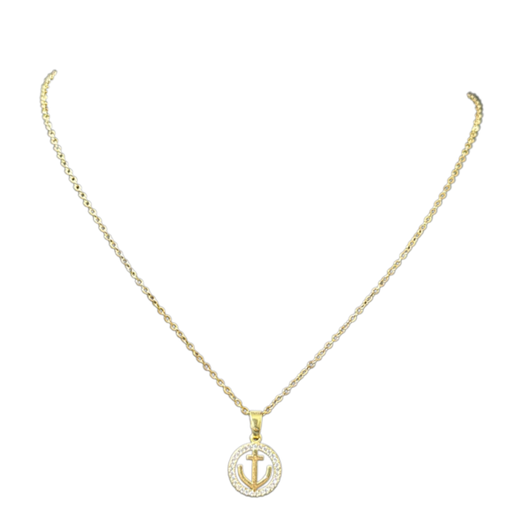 Stainless steel neckless- Gold