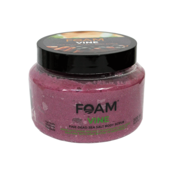 Vine Fine Dead Sea Salt body scrub 650g