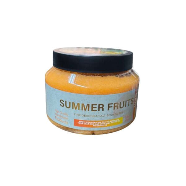 Mango fine dead sea salt body scrub
