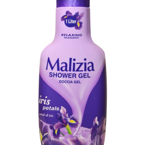 Malizia shower gel iris petals