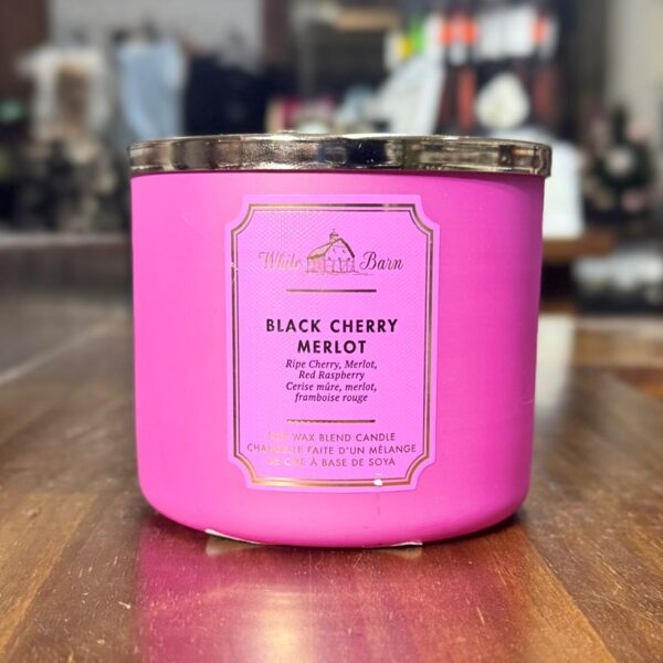 Bath & Body Works Black Cherry Merlot 3-Wick Candle